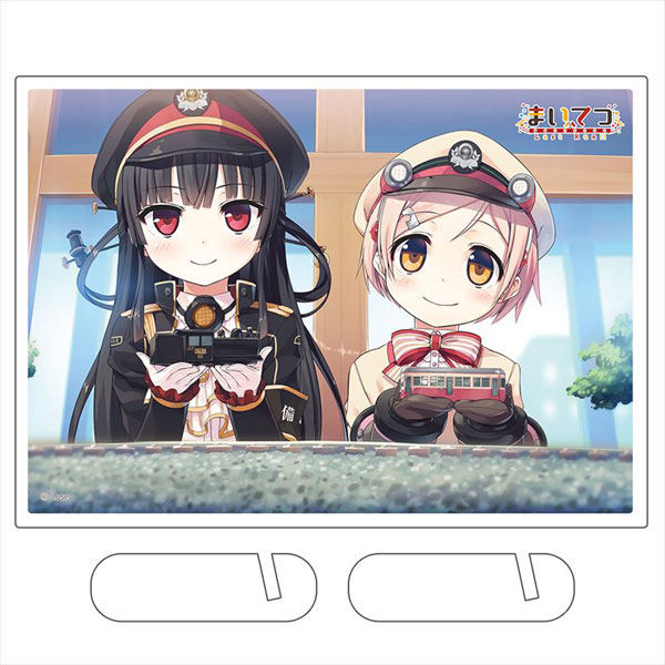 まいてつ Last Run！！ アクリルパネル (ハチロク＆れいな)[カーテン魂