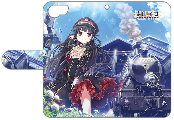 まいてつ Last Run！！ 手帳型スマホケース (ハチロク) iPhone6＆7＆8兼用[カーテン魂]《在庫切れ》