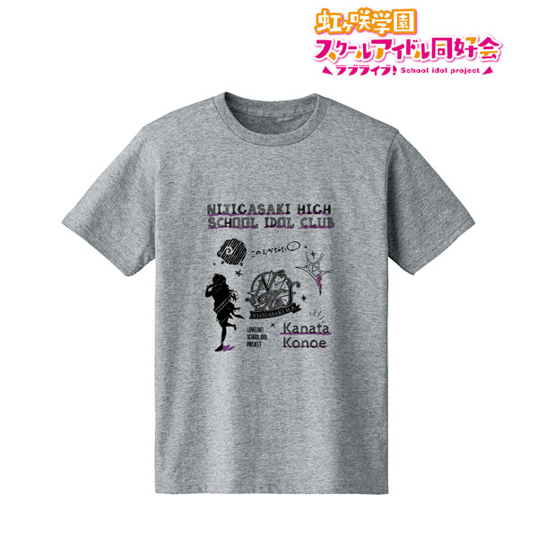 ラブライブ！虹ヶ咲学園スクールアイドル同好会 近江彼方 Ani-Sketch Tシャツ レディース L[アルマビアンカ]《在庫切れ》