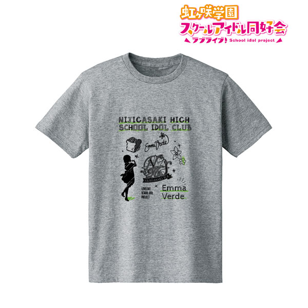 ラブライブ！虹ヶ咲学園スクールアイドル同好会 エマ・ヴェルデ Ani-Sketch Tシャツ レディース S[アルマビアンカ]《在庫切れ》