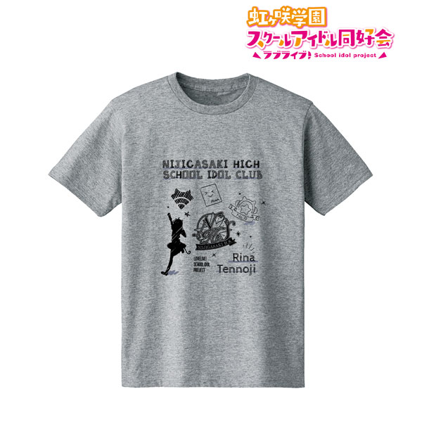 ラブライブ！虹ヶ咲学園スクールアイドル同好会 天王寺璃奈 Ani-Sketch Tシャツ メンズ M[アルマビアンカ]《在庫切れ》