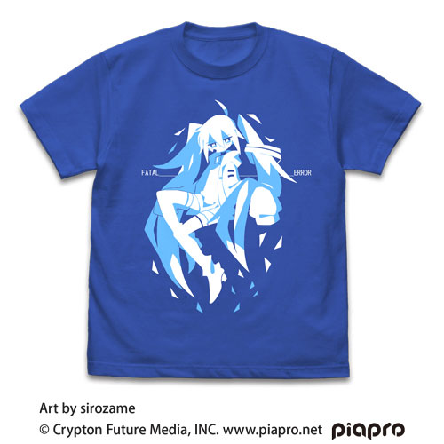 初音ミク Tシャツ sirozame Ver./ROYAL BLUE-XL（再販）[コスパ]《０７月予約》