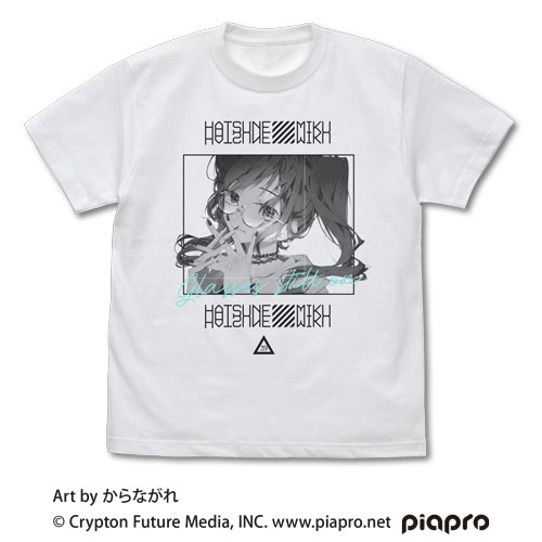 初音ミク Tシャツ からながれVer./WHITE-M（再販）[コスパ]《０９月予約》