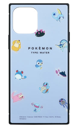 ポケットモンスター Iphone 12 12 Pro 対応スクエアガラスケース みずタイプ グルマンディーズ 在庫切れ