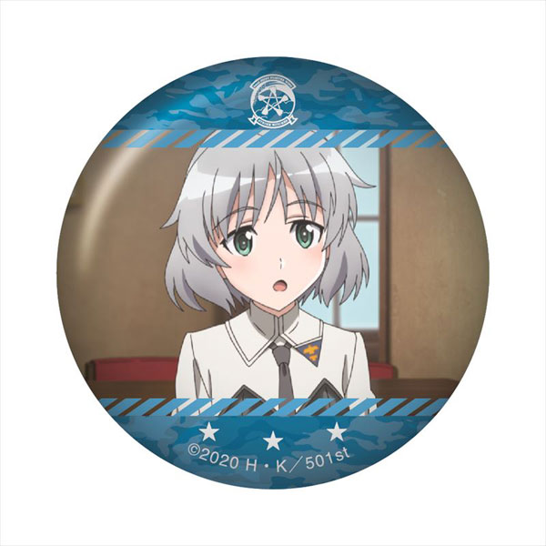 ストライクウィッチーズ ROAD to BERLIN 缶バッジ サーニャ・V 