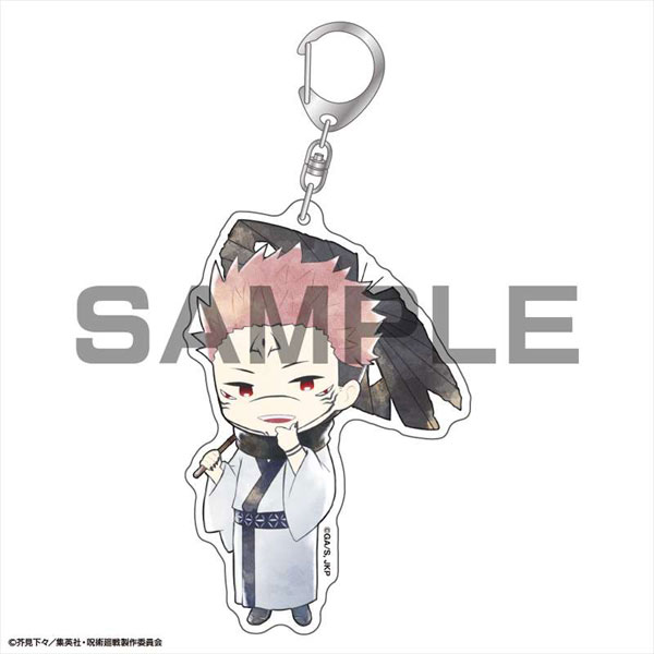 傘っこ 呪術廻戦 アクリルキーホルダー 両面宿儺