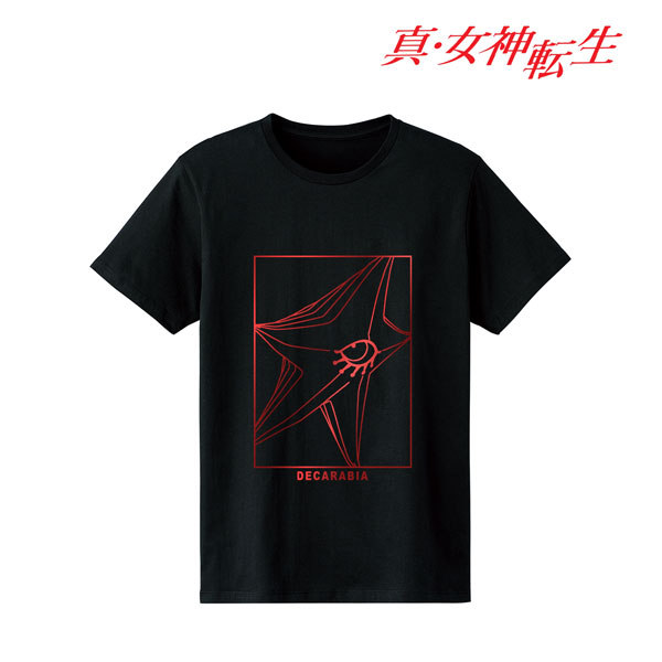 真・女神転生 デカラビア 箔プリントTシャツ メンズ L[アルマビアンカ