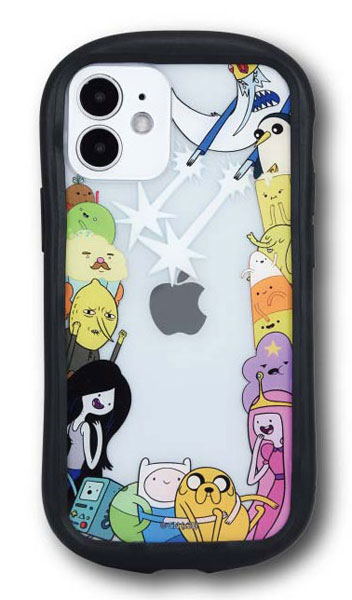 アドベンチャー タイム Iphone 12 Mini 対応ハイブリッドクリアケース 集合 グルマンディーズ 在庫切れ