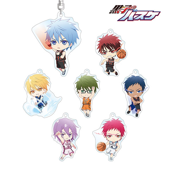 黒子のバスケ トレーディング ちびキャラ 必殺技 アクリルキーホルダー 7個入りbox アルマビアンカ 在庫切れ