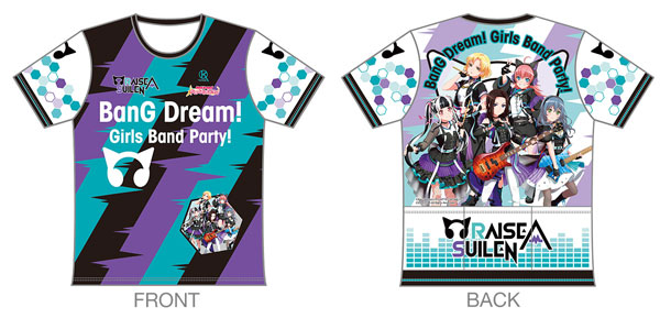 【テレビで話題】 バンドリ！ ガールズバンドパーティ！ [RAISE ツーリングTシャツ ゲーム・おもちゃ・グッズ