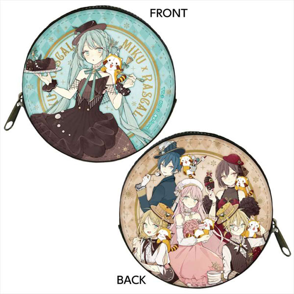 初音ミク×ラスカル2020冬 コインケース[キャラバン]《在庫切れ》