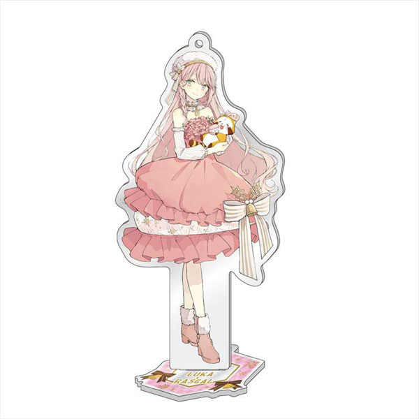 初音ミク×ラスカル2020冬 スタンド付きアクリルキーホルダー 巡音ルカ