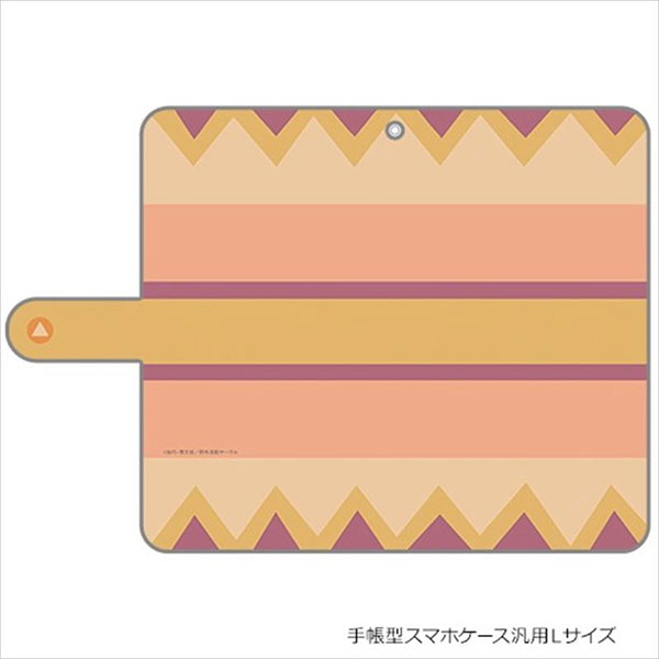 ゆるキャン なでしこ ブランケット柄 手帳型スマホケース 人気