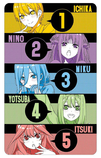 五等分の花嫁∬ モバイルバッテリー[ムービック]《在庫切れ》