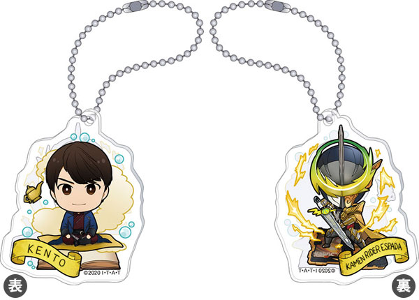 数量限定セール  仮面ライダーセイバー アクリルキーホルダー 富加宮賢人＆仮面 アクリルスタンド