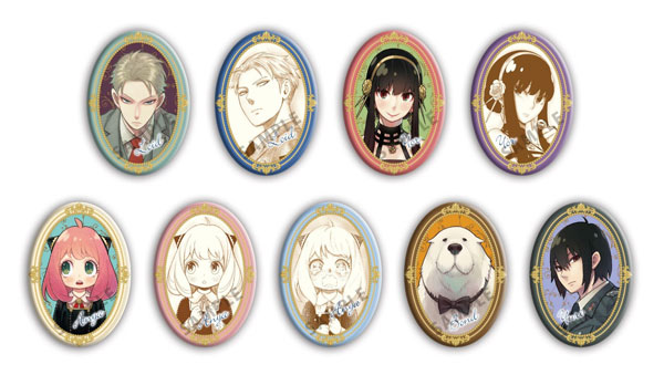 SPY×FAMILY トレーディング缶バッジ 9個入りBOX[タカラトミーアーツ