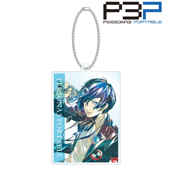 ペルソナ 25thフェス カットインアクリルキーホルダー 主人公 P3