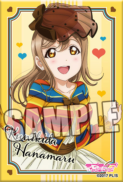 ラブライブ!サンシャイン!! スクエア缶バッジ「国木田花丸 ラブライブ!サンシャイン!! スクエア缶バッジ「国木田花丸