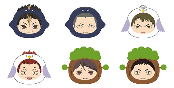 ハイキュー！！ TO THE TOP あにずきん 第2弾 6個入りBOX[ムービック