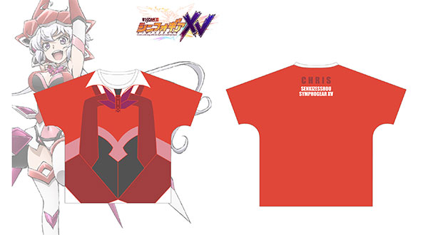 戦姫絶唱シンフォギアXV 雪音クリス ギアイメージ フルグラフィックT