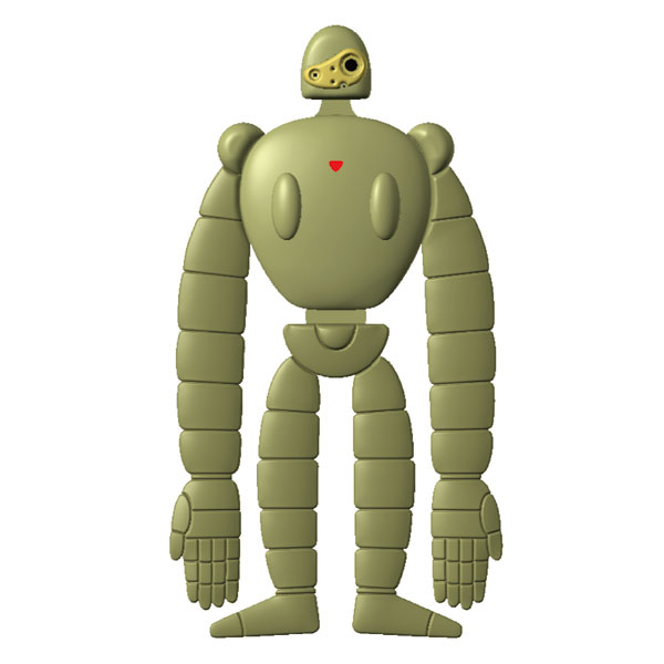 天空の城ラピュタ マグネットフック ロボット兵[ムービック