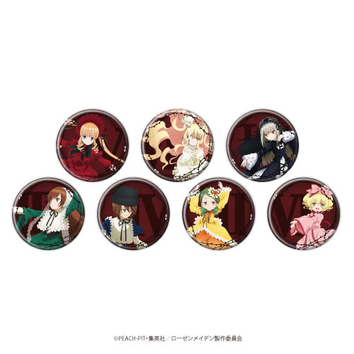 ローゼンメイデン×サンリオ 缶バッジ コンプリートセット１BOX Amazon.co.jp: [ZAIED] ローゼンメイデン 周辺 バッジ 缶バッジ