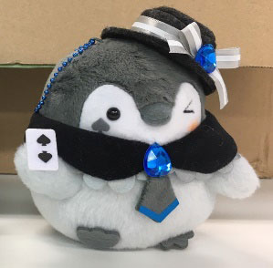 コウペンちゃん 魅惑のトランプマスコット(スペード)[グレイ・パーカー