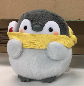 コウペンちゃん あったかマフラーでキミのおむかえマスコット コウペンちゃん あったかマフラーでキミのおむかえマスコット[グレイ