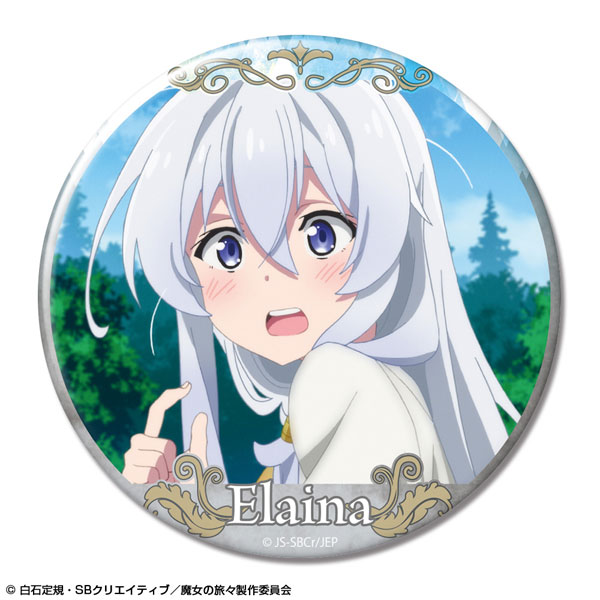 魔女の旅々 缶バッジ デザイン17(イレイナ/Q)（再販