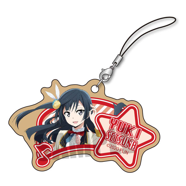 木札ストラップ ラブライブ！虹ヶ咲学園スクールアイドル同好会 優木せつ菜[ベルハウス]《在庫切れ》