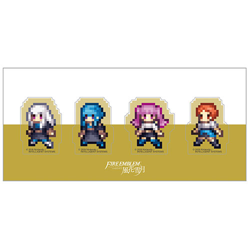 ファイアーエムブレム 風花雪月 クリアクリップ4個セット 金鹿の学級B[インテリジェントシステムズ]