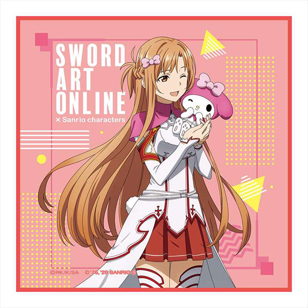 ソードアート・オンライン×サンリオキャラクターズ ミニタオル アスナ