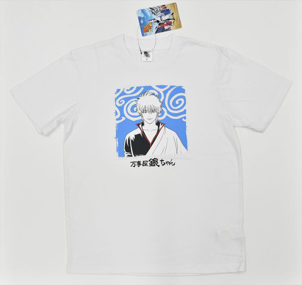 銀魂 銀さんTシャツ ホワイト M[カイタックファミリー]《在庫切れ》