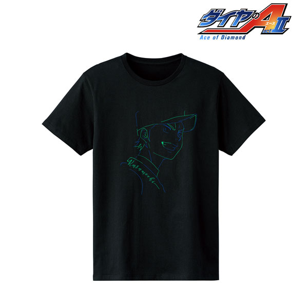 ダイヤのA　倉持　タワーレコード ダイヤのA actII 倉持洋一 lette-graph Tシャツ レディース M[アルマ