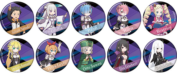 Re：ゼロから始める異世界生活 キャラバッジコレクション 10個入りBOX