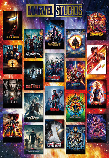 ジグソーパズル Movie Poster Collection MARVEL STUDIOS 1000ピース