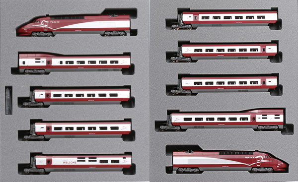 10-1657 Thalys(タリス) PBA 新塗装 10両セット[KATO]【送料無料