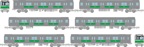 鉄道コレクション 大阪市交通局地下鉄中央線20系 旧塗装6両セットB[トミーテック]