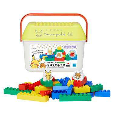 ダイヤブロックjr Dbjc 001 モンポケ はじめてのブロックあそび カワダ 発売済 在庫品