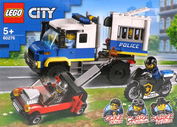 レゴ City Police ドロボウの護送車 (60276)[レゴジャパン]《在庫切れ》