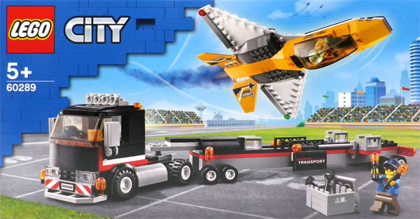 レゴ City Great Vehicles 航空ショーのジェット輸送車 (60289)[レゴジャパン]《在庫切れ》