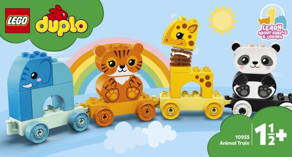 レゴ DUPLO My First はじめてのデュプロ どうぶつれっしゃ (10955)[レゴジャパン]《在庫切れ》