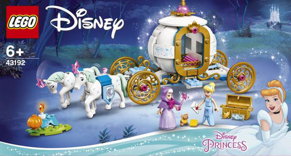 レゴ Disney Princess シンデレラの馬車 (43192)[レゴジャパン]《在庫切れ》