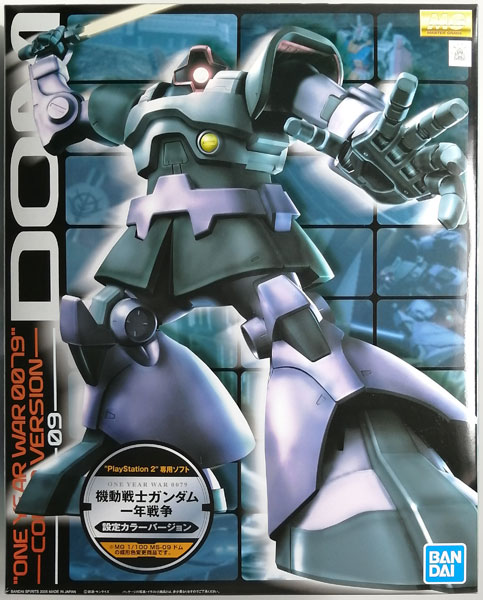 【中古】(本体A-/箱B)MG 1/100 ドム‘ONE YEAR WAR 0079’COLOR VERSION プラモデル[BANDAI SPIRITS]《発売済・在庫品》