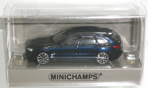 1/87 アウディ RS4 アバント 2018 ブルーメタリック[ミニチャンプス