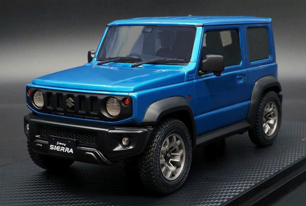 1/18 SUZUKI Jimny SIERRA JC (JB74W) Brisk Blue Metallic