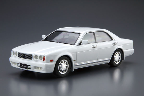 ザ・モデルカー No.92 1/24 ニッサン Y32 セドリック/グロリア グランツーリスモアルティマ ’92 プラモデル（再販）[アオシマ]《０９月予約》