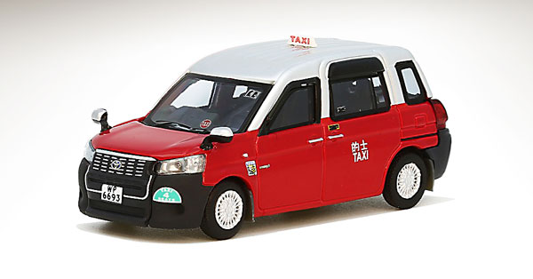 1/64 ダイキャストモデル トヨタ・コンフォートハイブリッドタクシー[香港版JPN TAXI] C-33101 アバン レッド[MODEL 1]《在庫切れ》