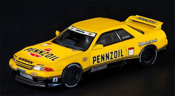 1/64 Nissan スカイライン GT-R R32 Pandem“Pennzoil” レトロカラー 