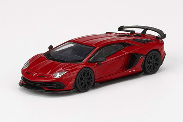 1/64 ランボルギーニ アヴェンタドール SVJ ロッソマーズ(右ハンドル）[MINI GT]《在庫切れ》